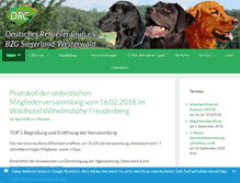 Tablet Screenshot of drc-bzg-siegerland-westerwald.de
